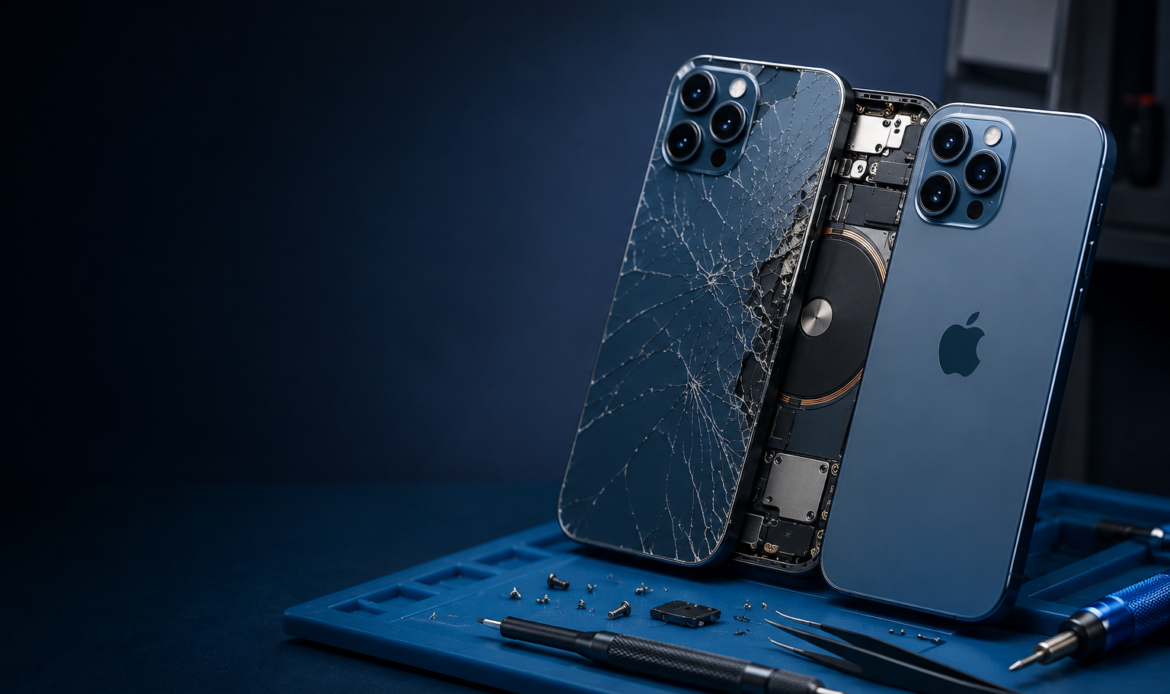 iPhone back glass replacement