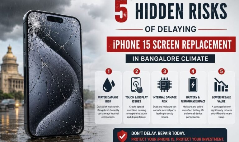 iPhone 15 screen replacement banglore